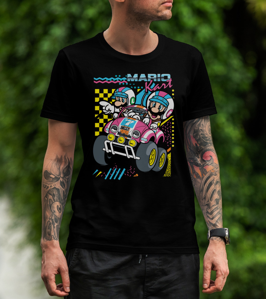 Mario Kart Super Rally Nintendo Racing Adventure T-Shirt