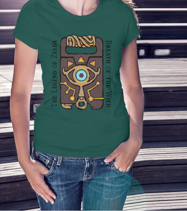 The Legend Of Zelda Breath Of The Wild Sheikah Slate Eye T-Shirt