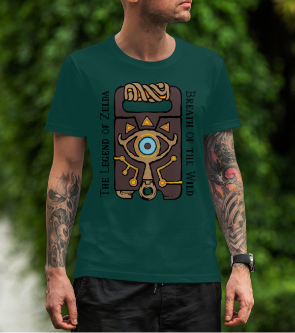The Legend Of Zelda Breath Of The Wild Sheikah Slate Eye T-Shirt