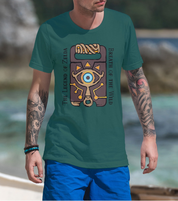 The Legend Of Zelda Breath Of The Wild Sheikah Slate Eye T-Shirt