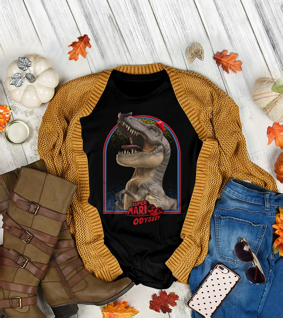 Super Mario Odyssey Dinosaur Adventure T-Shirt