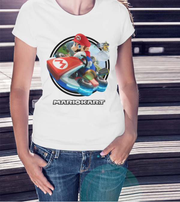 Mario Kart Racing Adventure With Iconic Game Characters T-Shirt