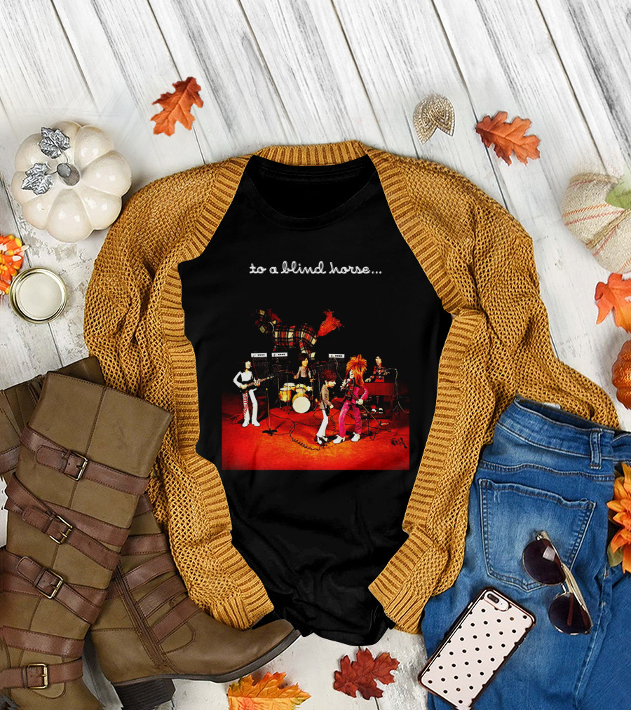 To a Blind Horse Band Performance Scene T-Shirt