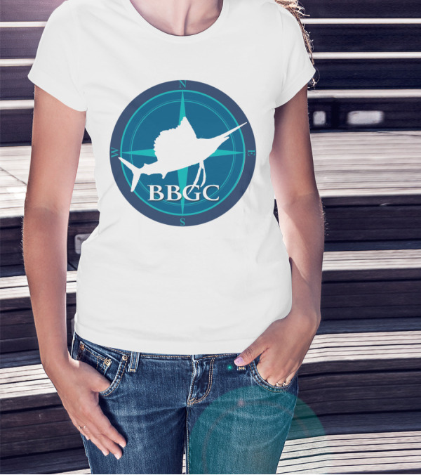 Bimini Big Game Club BBGC Sailfish Compass T-Shirt