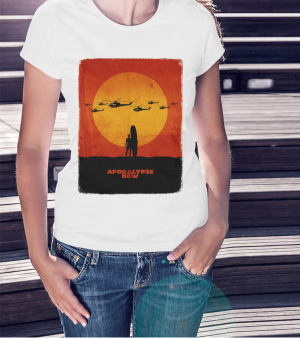 Apocalypse Now Helicopter Sunset Scene T-Shirt