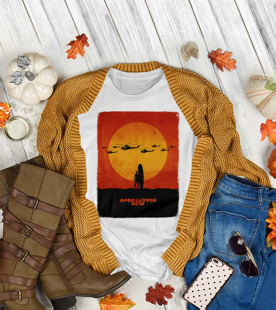 Apocalypse Now Helicopter Sunset Scene T-Shirt