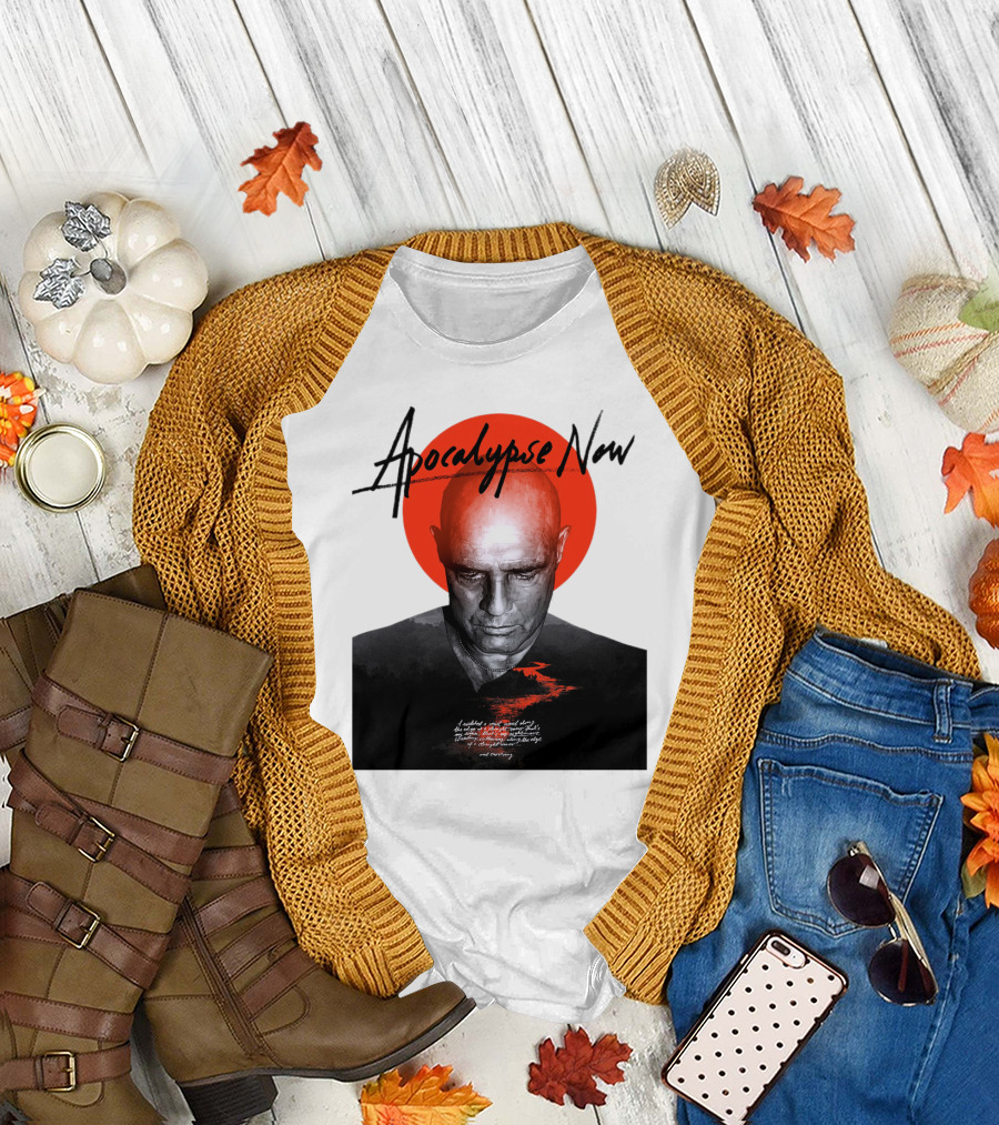 Apocalypse Now Bald Head Red Sun Reflection 08 T-Shirt