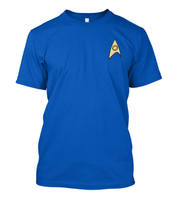 Star Trek Original Series Science Uniform Logo Insignia T-Shirt