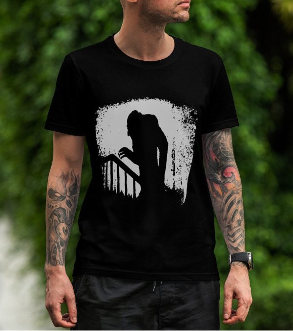 Nosferatu Vintage Horror Silhouette Icon Classic T-Shirt
