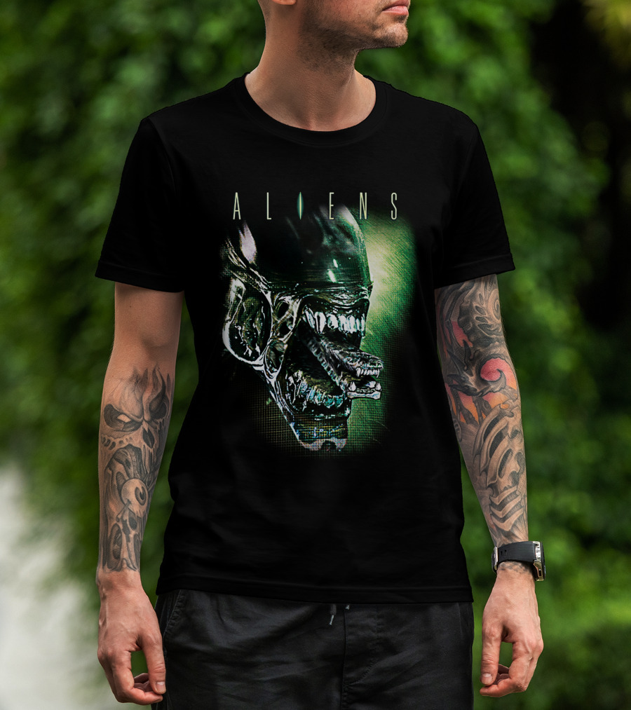 Aliens Xenomorph Head T-Shirt