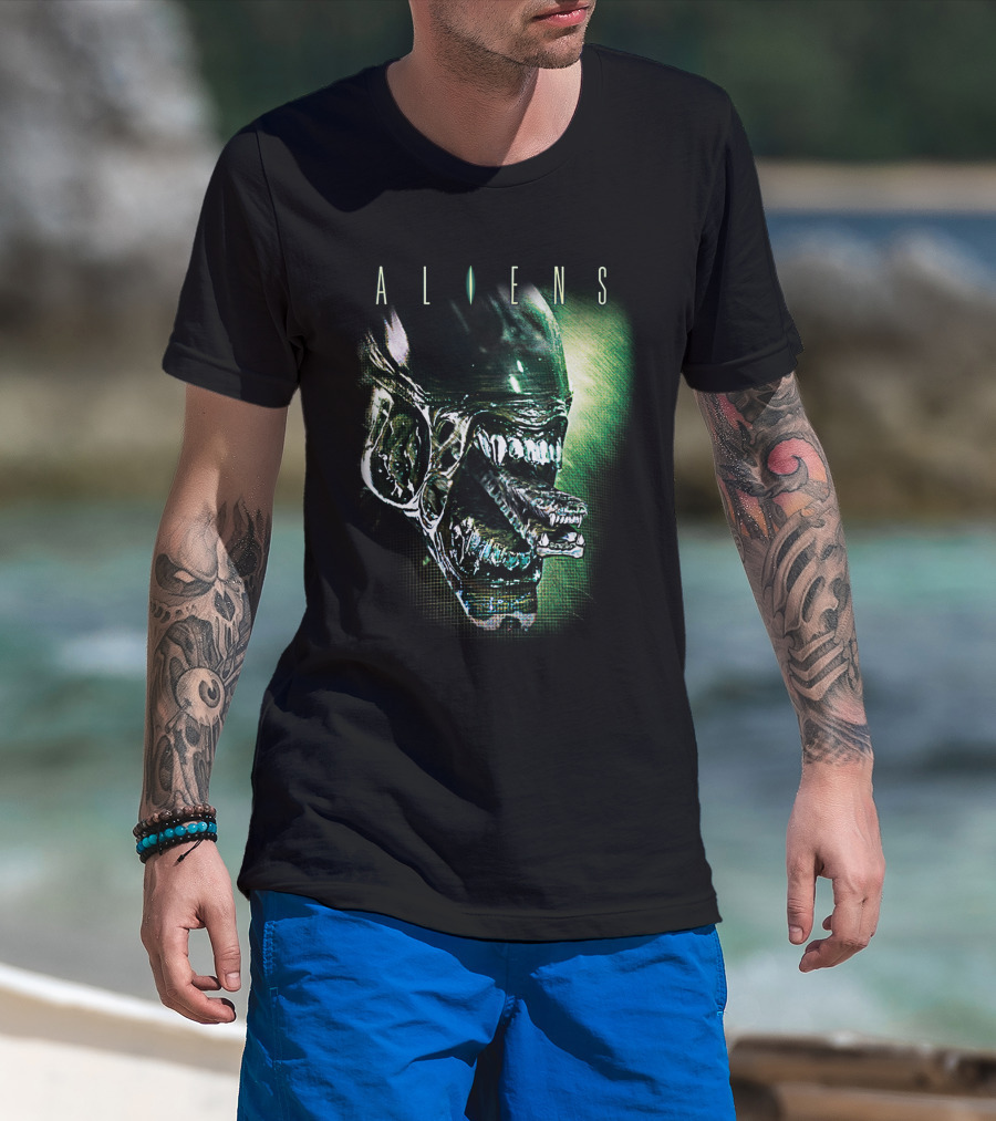 Aliens Xenomorph Head T-Shirt