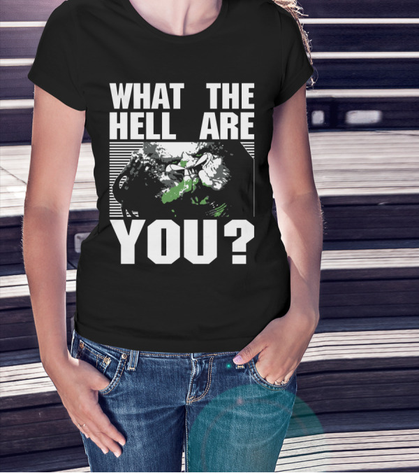 Predator Alien What The Hell Are You? T-Shirt