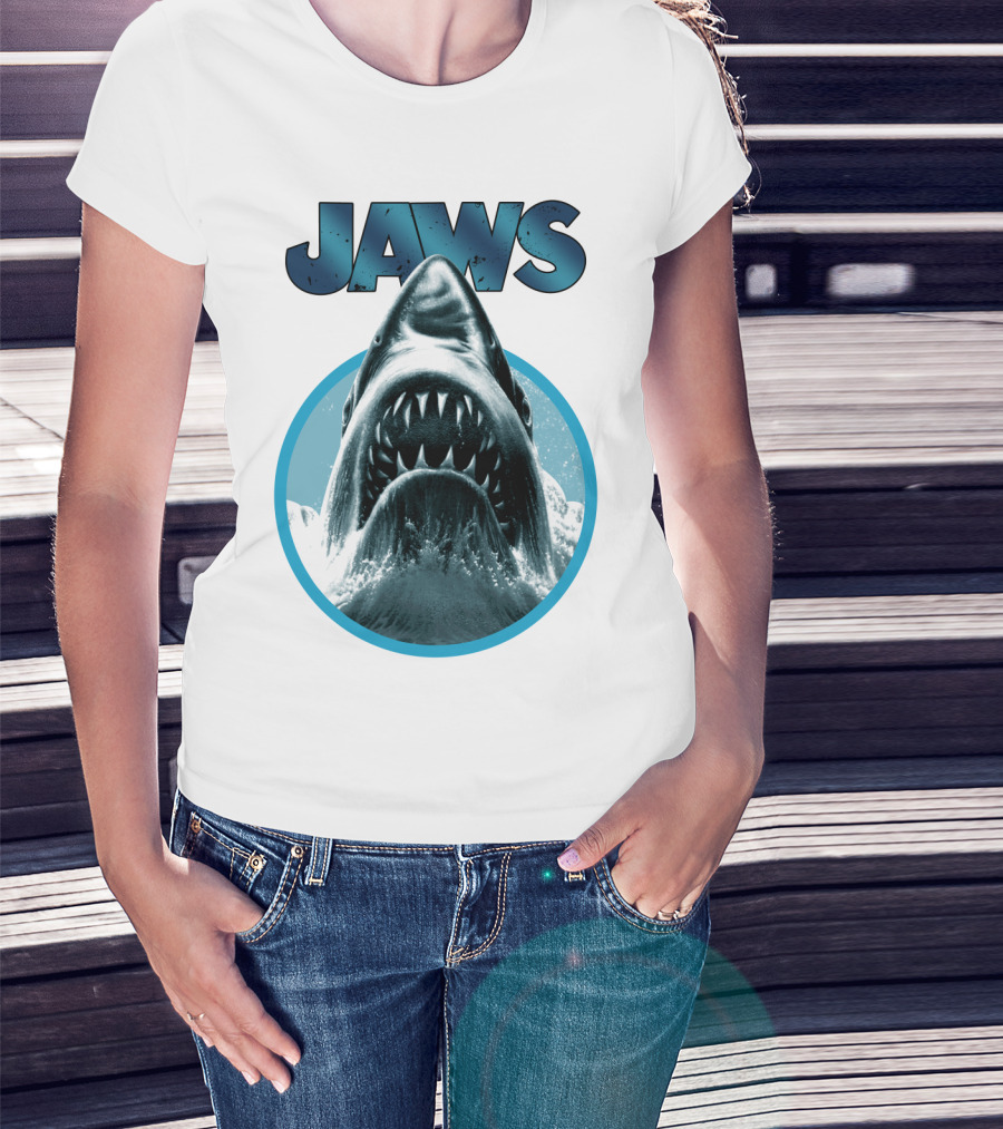 JAWS Shark Iconic Movie T-Shirt