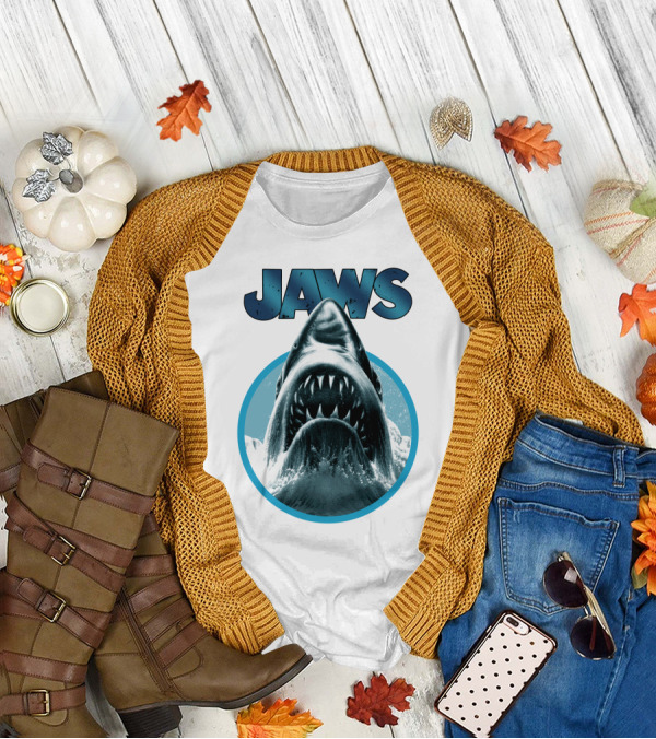 JAWS Shark Iconic Movie T-Shirt