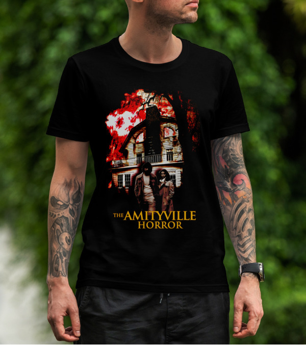 The Amityville Horror 1979 Haunted House Iconic Scene T-Shirt