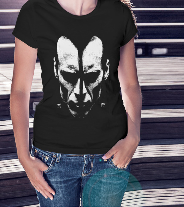 Doyle Wolfgang Von Frankenstein MT Masked Face Monochrome T-Shirt