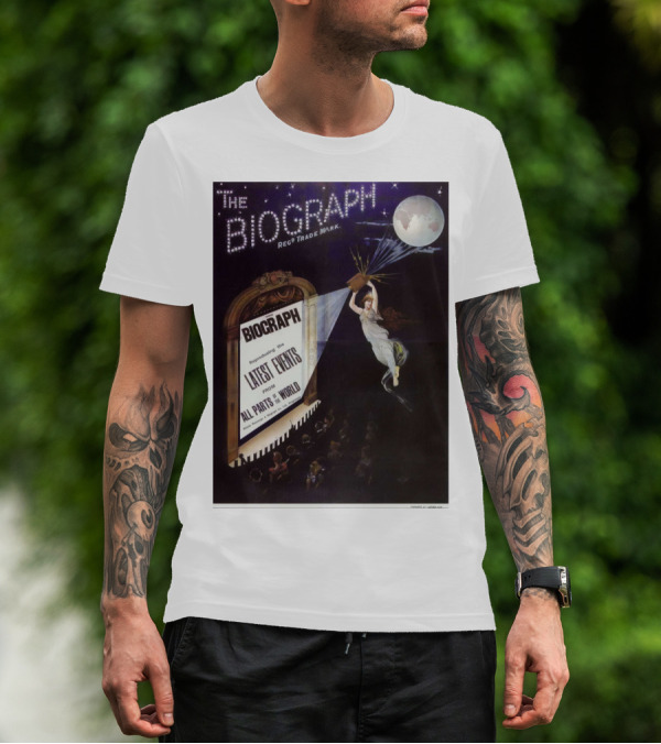 The Biograph 1910 Reg Trade Mark Biograph Presenting Latest Events From All Parts Of The World T-Shirt