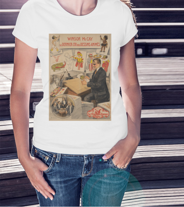 Winsor McCay Le Dernier Cri Des Dessins Animés The Vitagraph Company T-Shirt