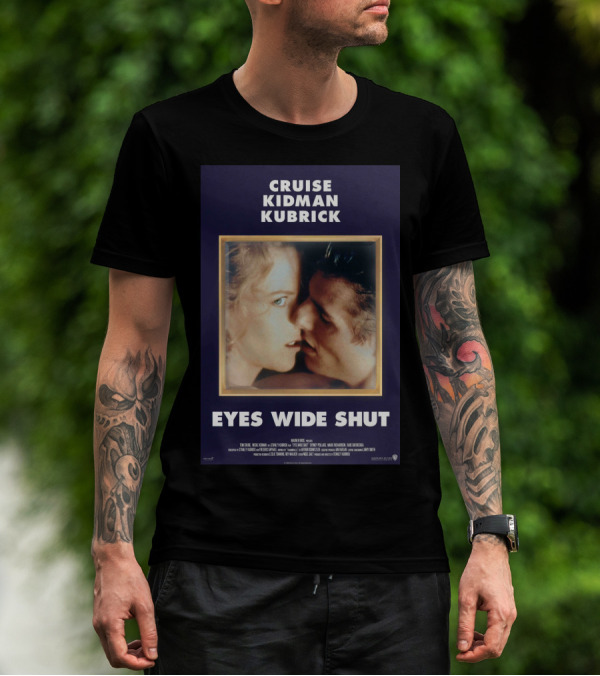 Cruise Kidman Kubrick Eyes Wide Shut 1999 Film T-Shirt