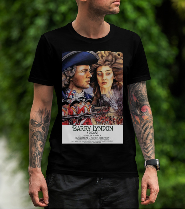 Barry Lyndon Stanley Kubrick 4 Oscars Ryan O'Neal Marisa Berenson T-Shirt