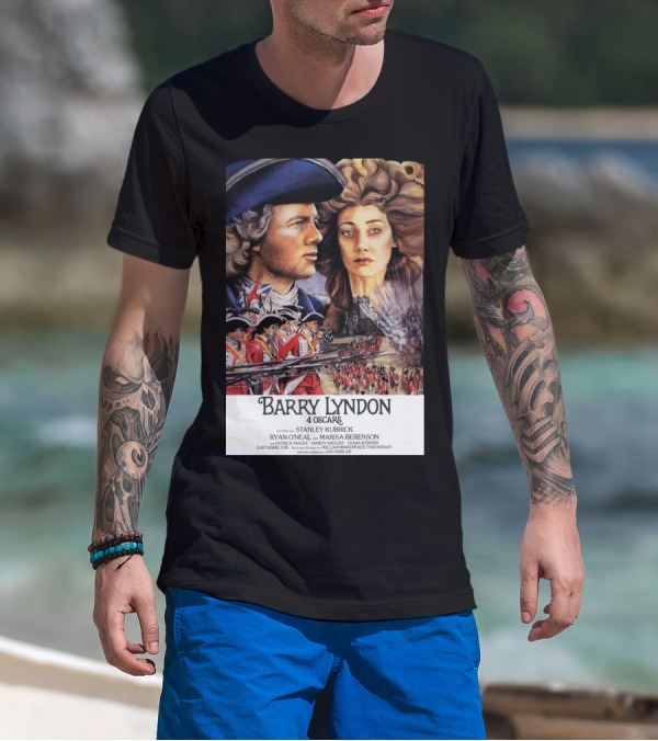 Barry Lyndon Stanley Kubrick 4 Oscars Ryan O'Neal Marisa Berenson T-Shirt