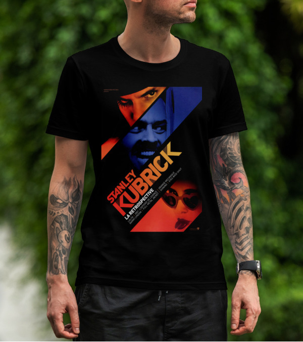 STANLEY KUBRICK LA RETROSPECTIVE WARNER BROS ENTERTAINMENT 2001 L'ODYSSÉE DE L'ESPACE BARRY LYNDON SHINING FULL METAL JACKET LOLITA EYES WIDE SHUT T-Shirt