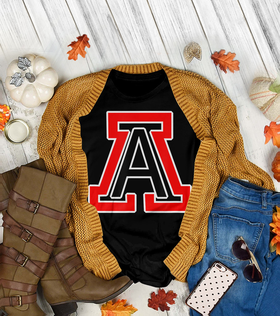American Fork Cavemen Block A T-Shirt
