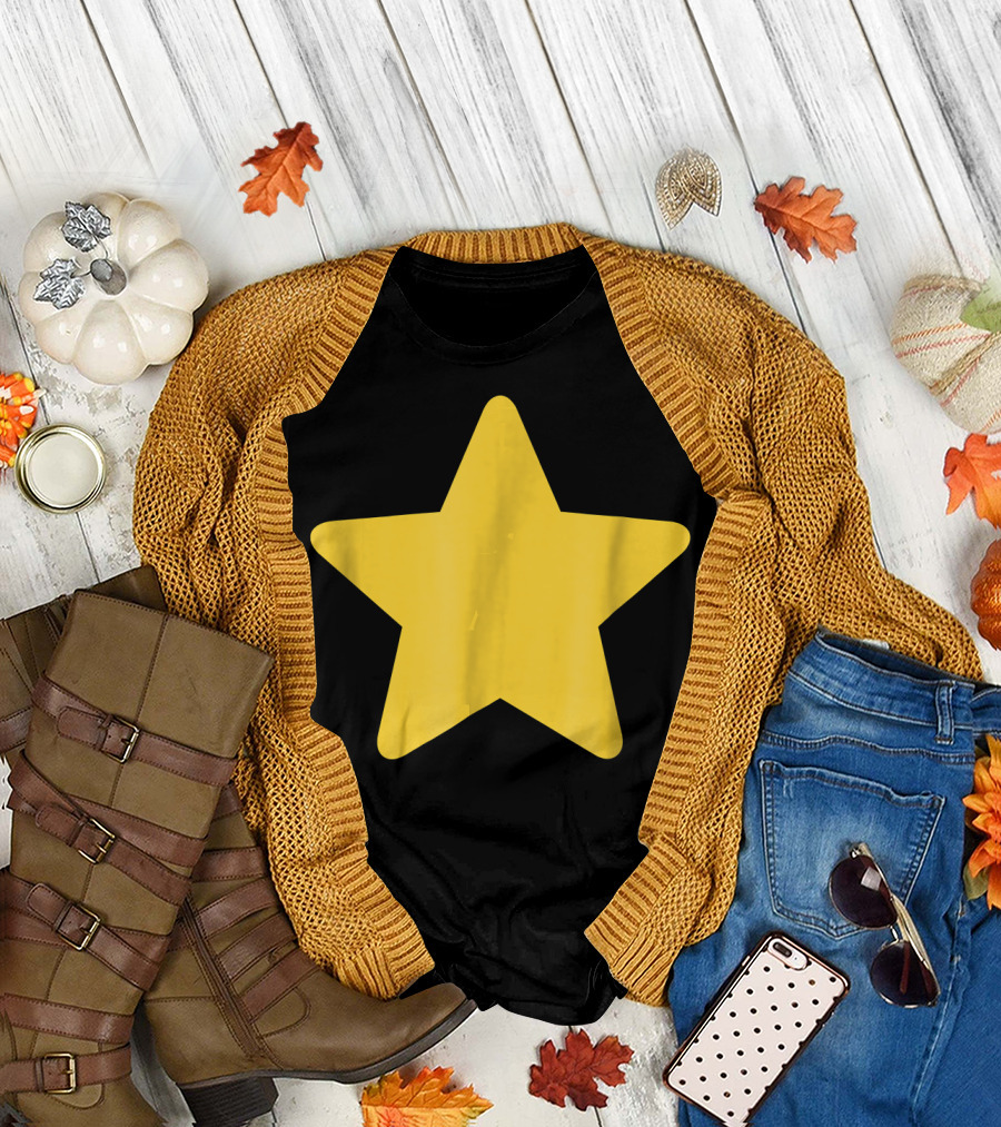 Steven Universe Greg's Star Yellow Icon Style CN T-Shirt