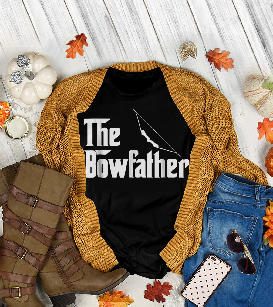 The Bowfather Funny Archery Bow Hunter T-Shirt