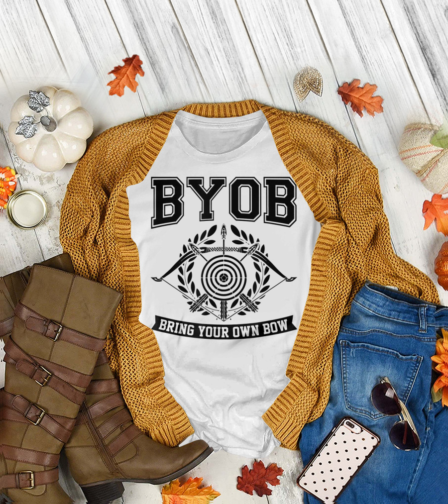 BYOB Bring Your Own Bow with Target and Laurel Accents T-Shirt