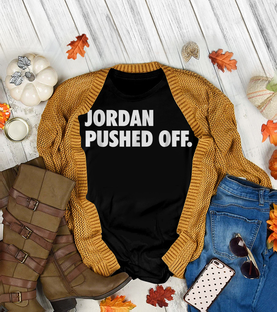 Salt City Jordan Pushed Off Phrase T-Shirt