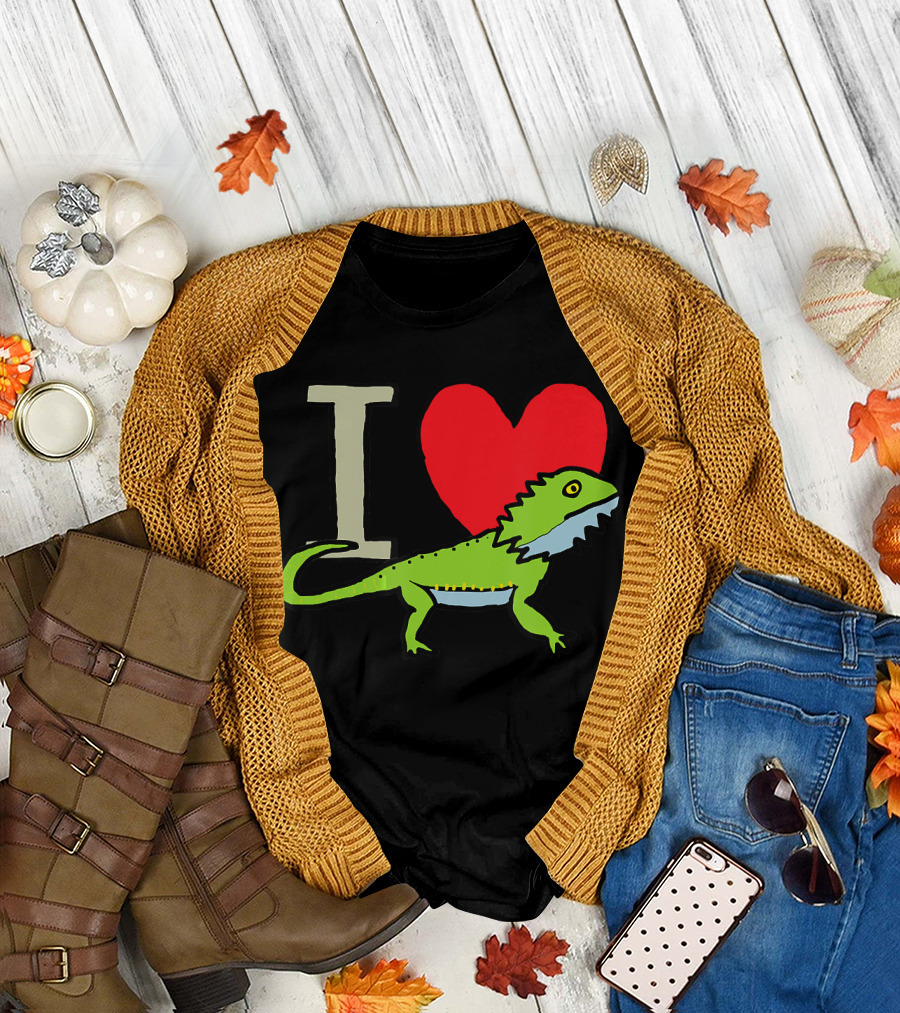 I Love Bearded Dragons T-Shirt