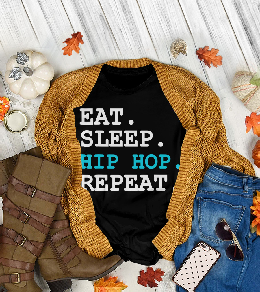 Eat Sleep Hip Hop Repeat T-Shirt