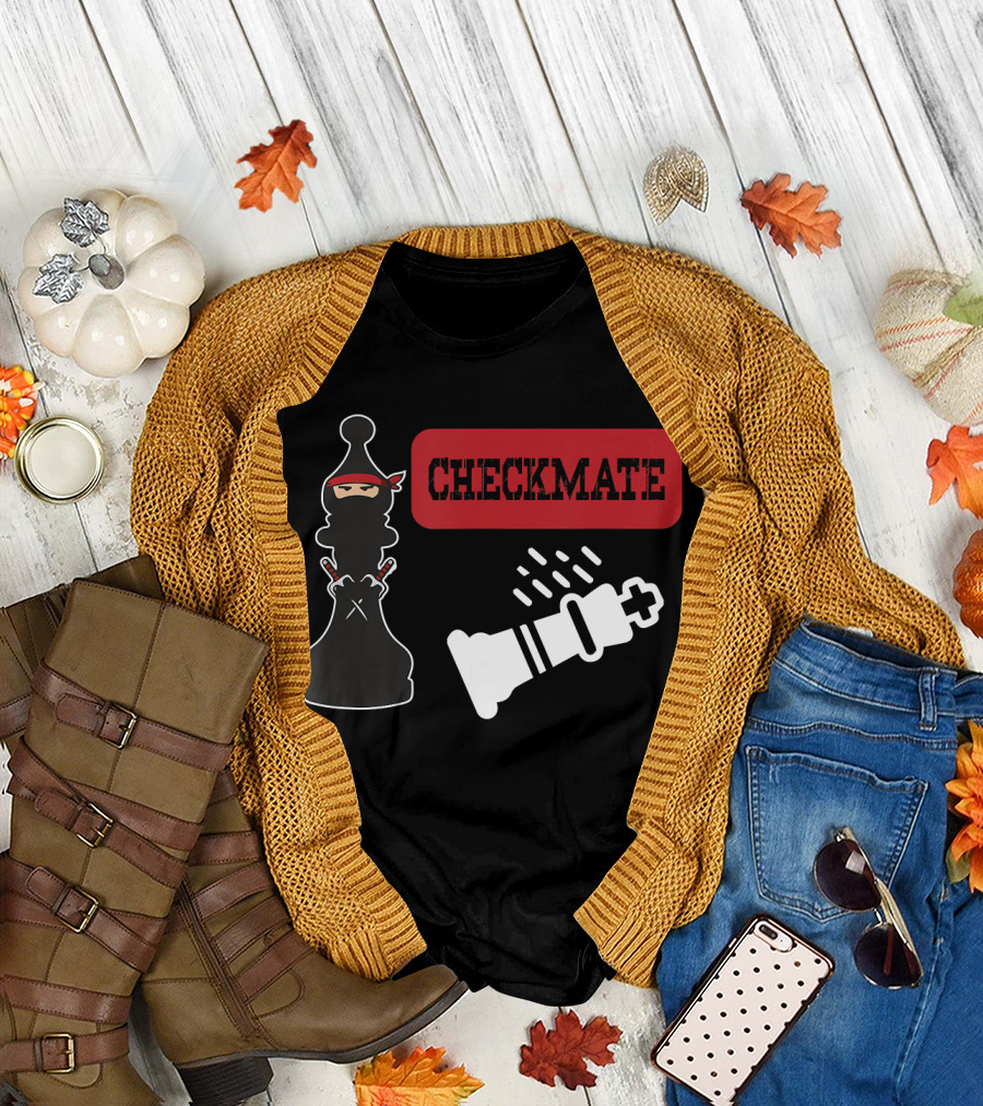 Ninja Chess Master Checkmate Strategy Dominance T-Shirt