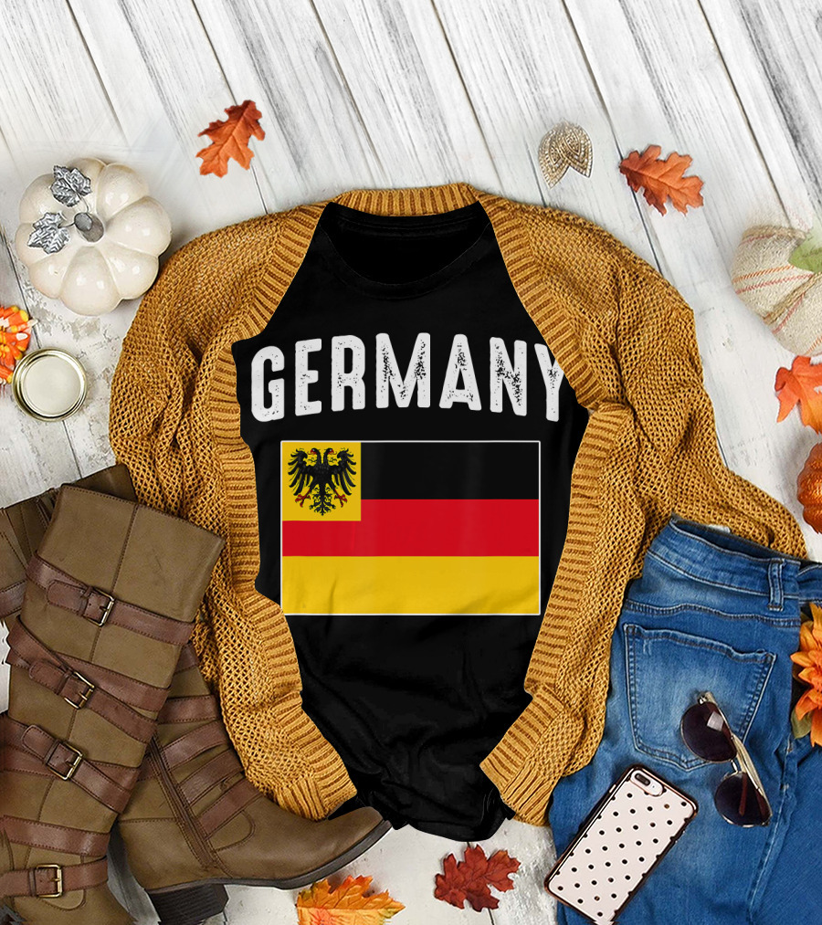 Germany German Flag Eagle Emblem T-Shirt