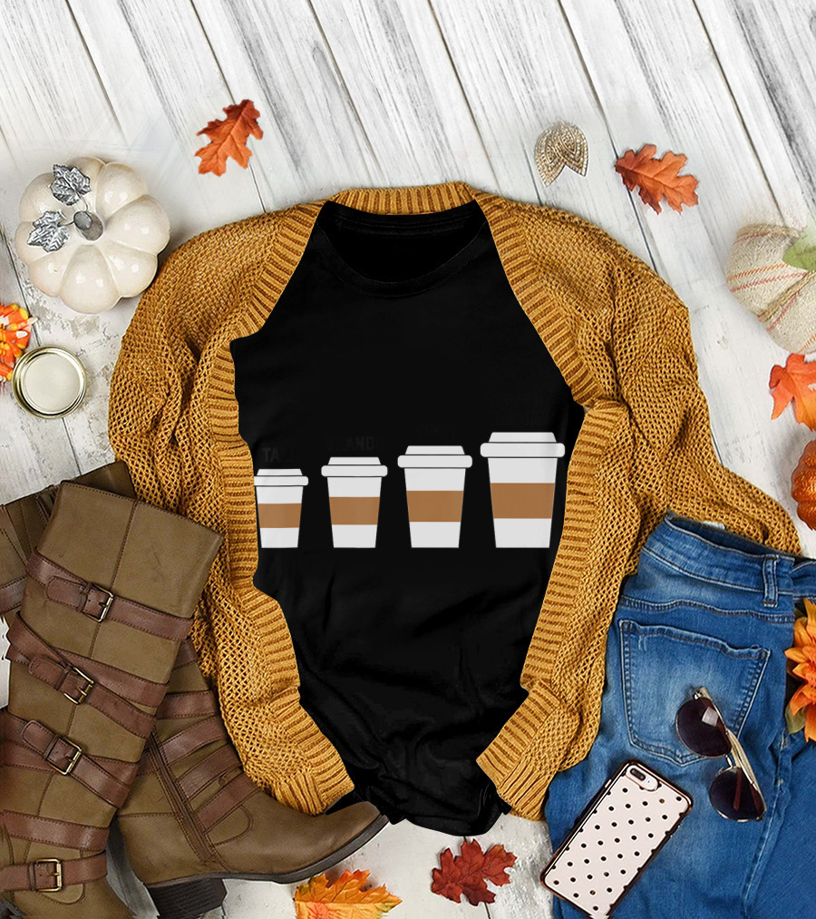 Math Teacher Needs the Largest Cup Tall Grande Venti Math Teacher Coffee T-Shirt