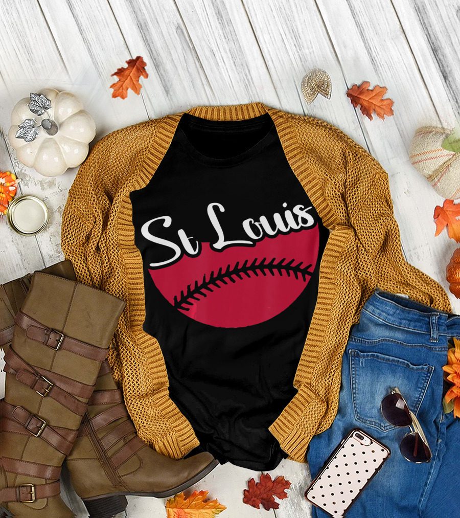 St Louis Red Baseball Cardinal T-Shirt