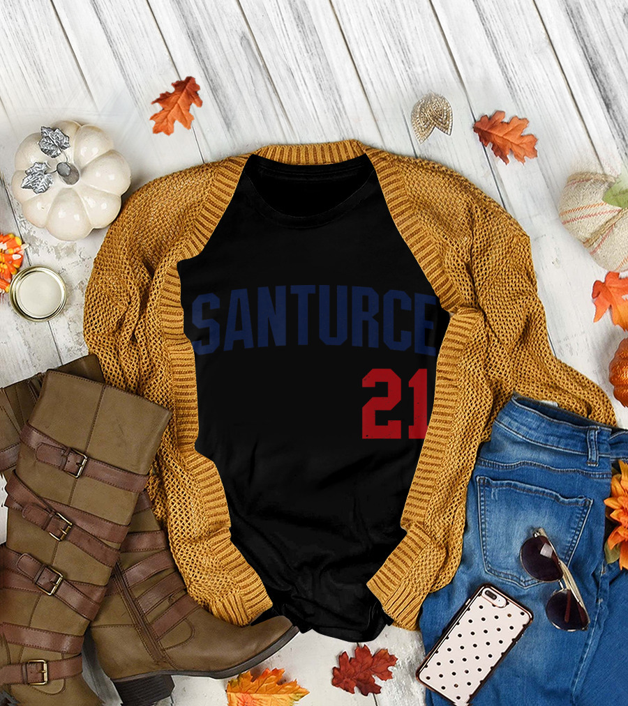SANTURCE 21 Puerto Rico Baseball T-Shirt