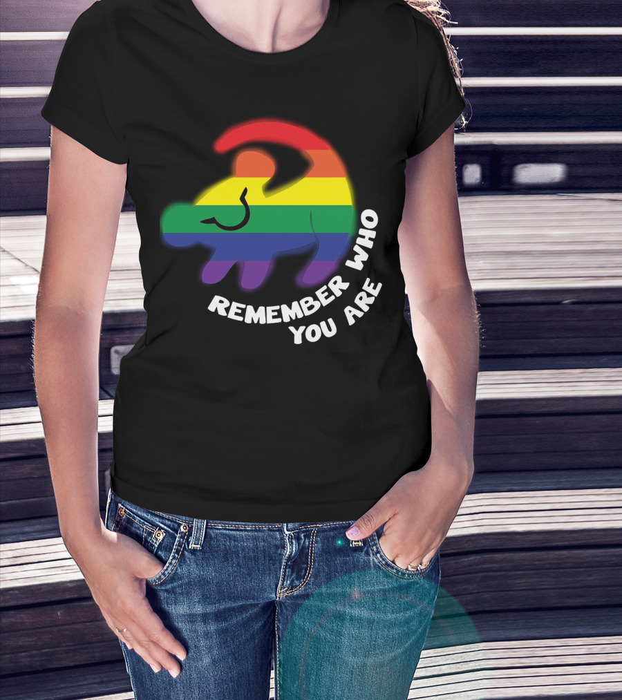 Remember Who You Are Pride Lion T-Shirt