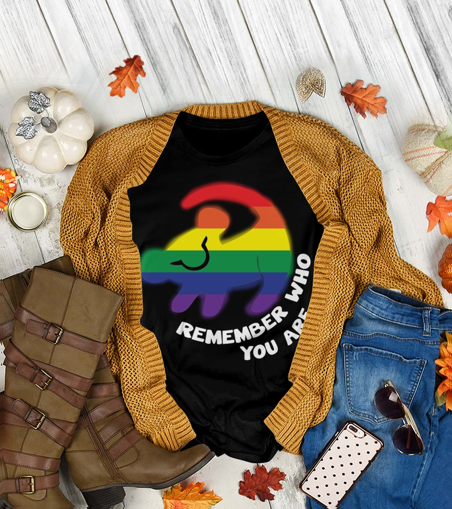 Remember Who You Are Pride Lion T-Shirt