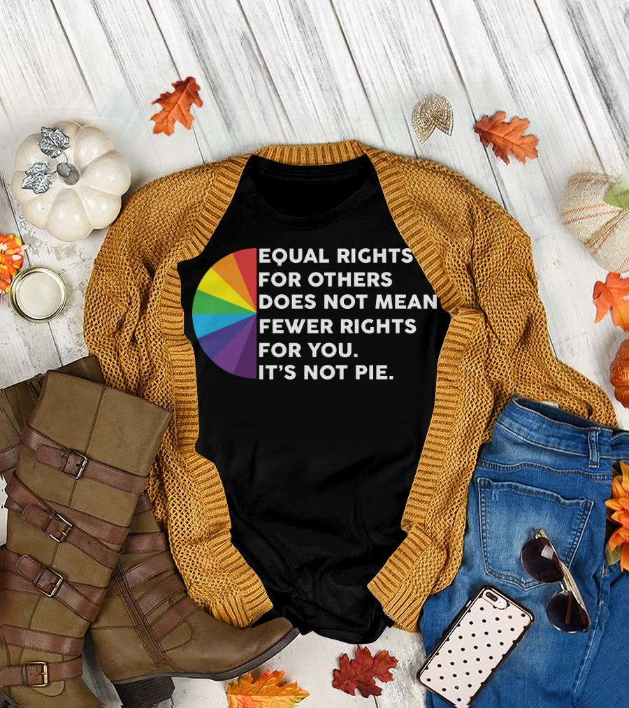 Equal Rights for Others Does Not Mean Fewer Rights for You It's Not Pie T-Shirt