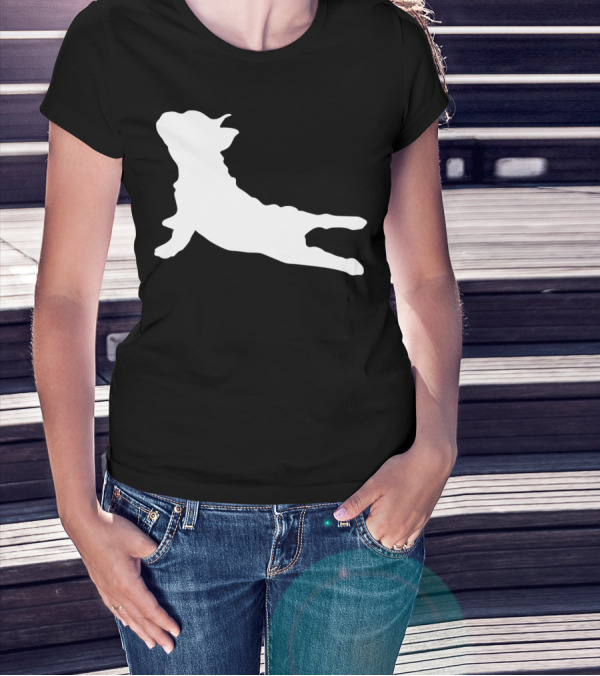 French Bulldog Yoga Pose T-Shirt
