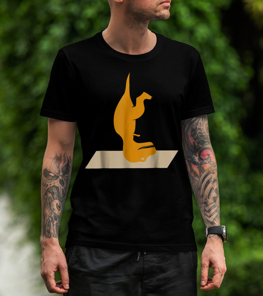 Sirsasana Rex Funny Yoga Dinosaur Lovers T-Shirt