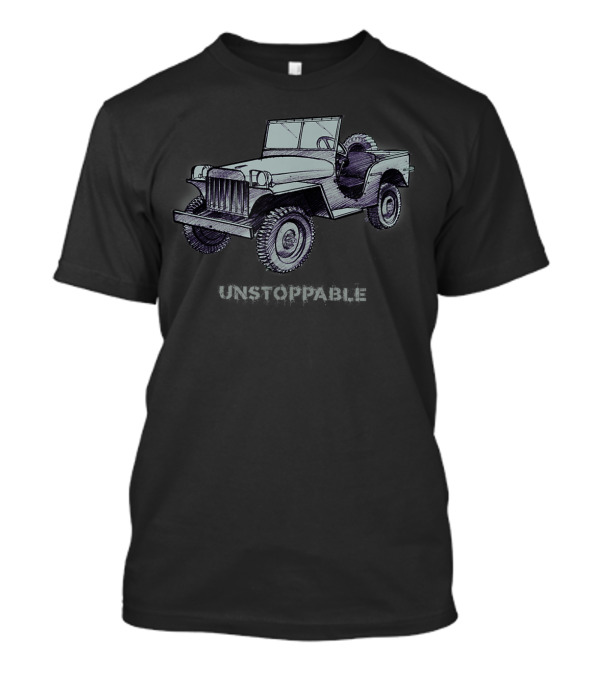 Unstoppable 4Wheel Drive Car T-Shirt
