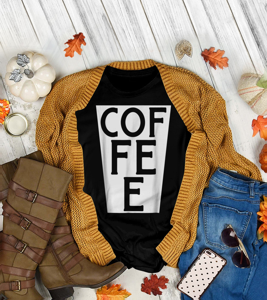 COFFEE Cup Simple T-Shirt