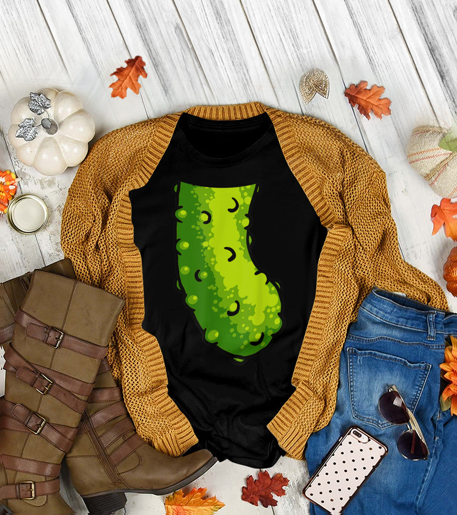Cool Pickle Hilarious Halloween Costume T-Shirt