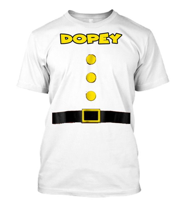 Dopey Dwarf Costume Shirt Halloween T-Shirt