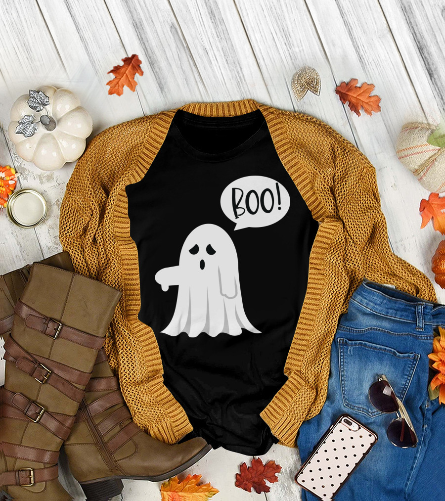 Funny Ghost Boo of Disapproval T-Shirt