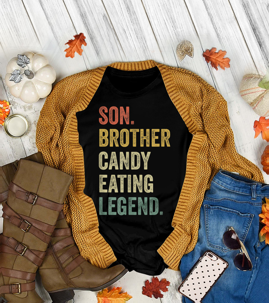 Son Brother Candy Eating Legend T-Shirt