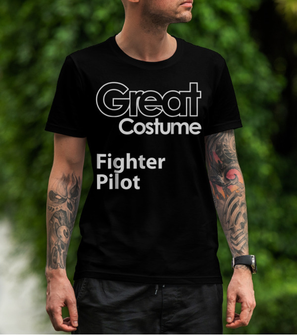 Great Costume Fighter Pilot T-Shirt